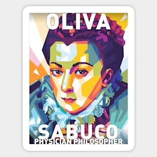 Oliva Sabuco Sticker